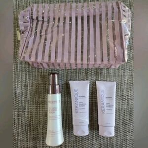 Keranique Follicle Boosting Serum Strengthening Shampoo Conditioner With Bag